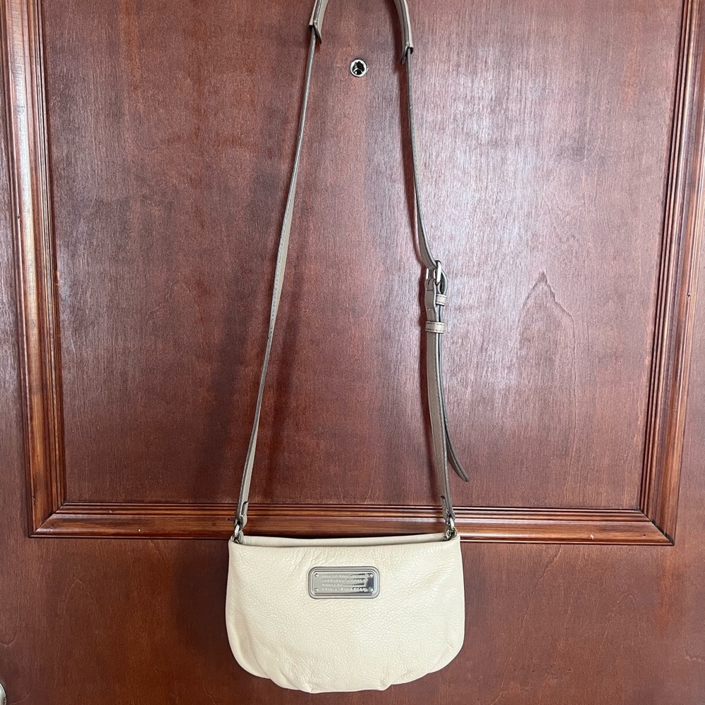 Marc by Marc Jacobs Classic Q Percy| Cream Crossbody Bag